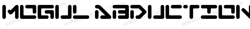 Mogul Abduction字体转换